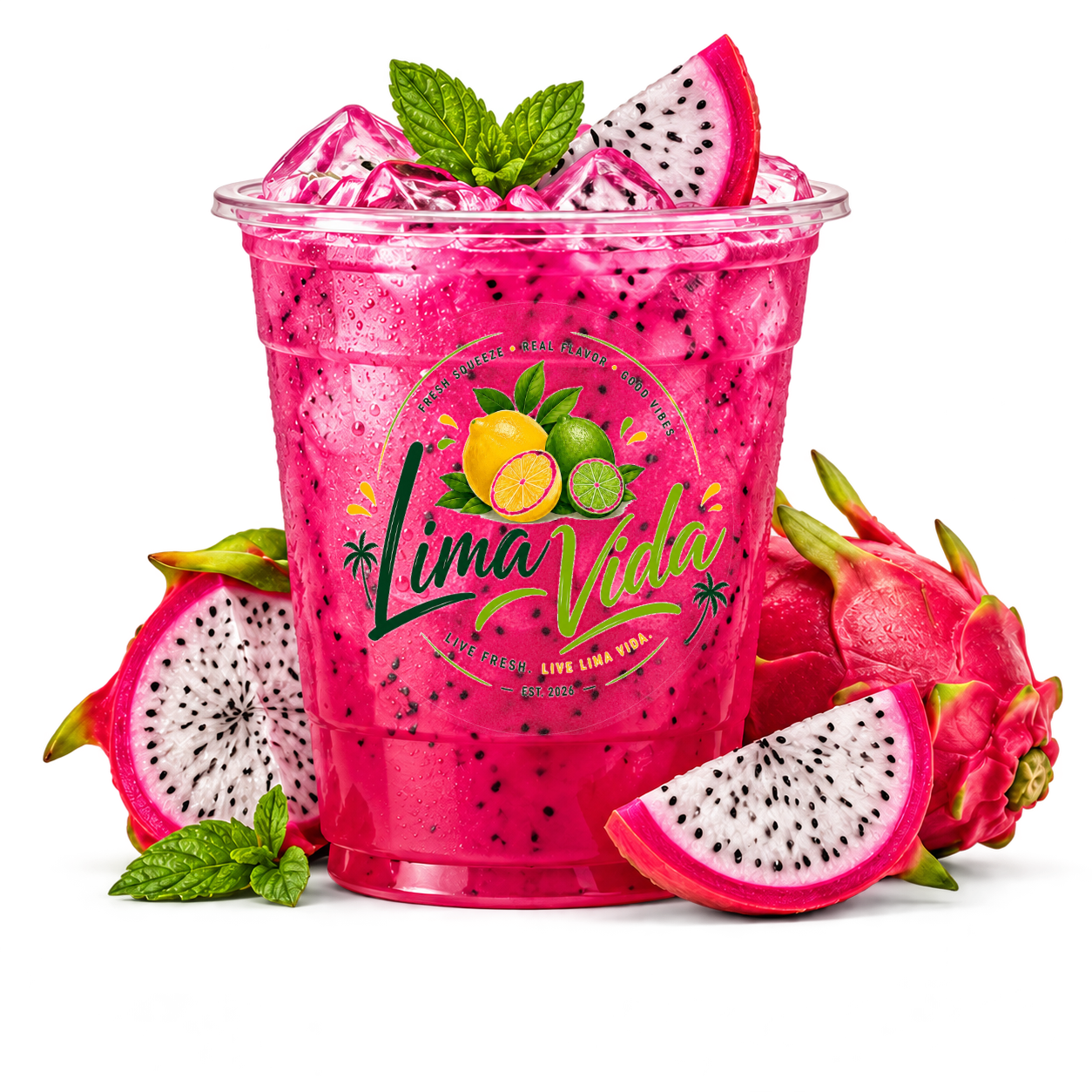 Dragon Fruit Dream lemonade