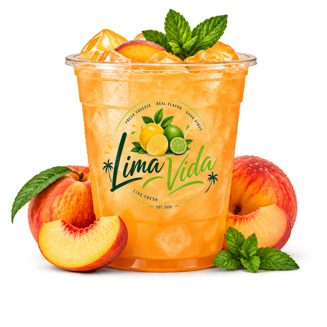 Peach Paradise lemonade
