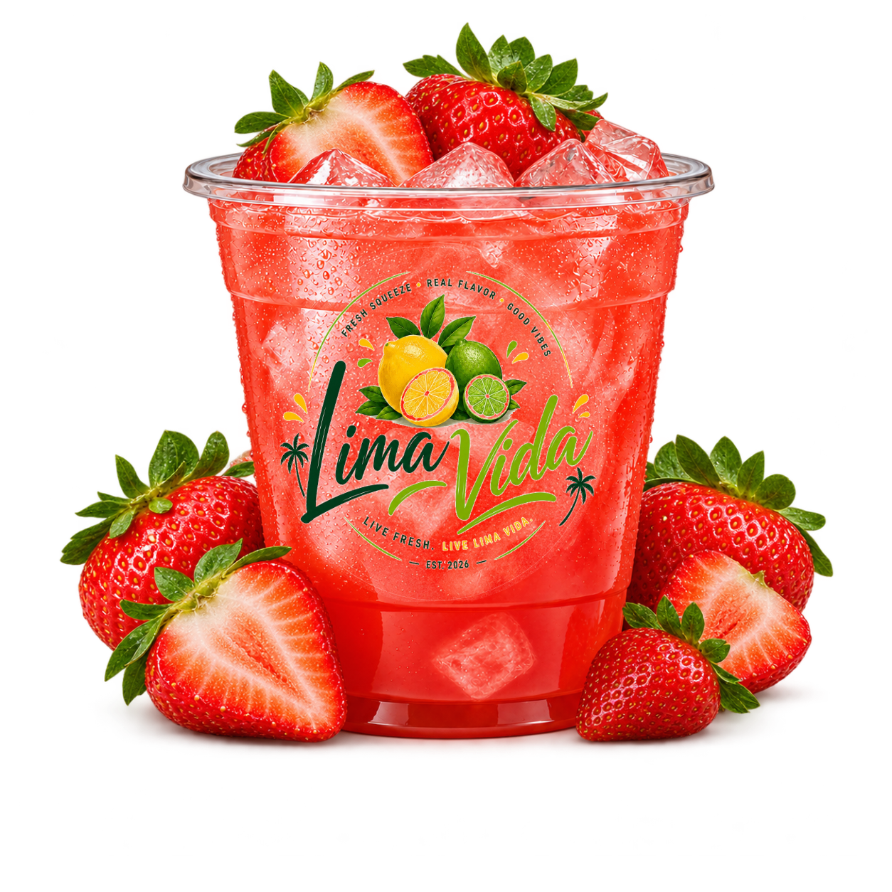 Strawberry Splash lemonade